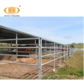 Cheap galvanized pipe metal horse stable fence panels